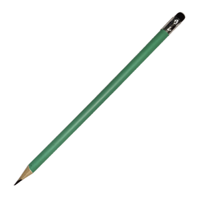Pensil Bulat + Penghapus