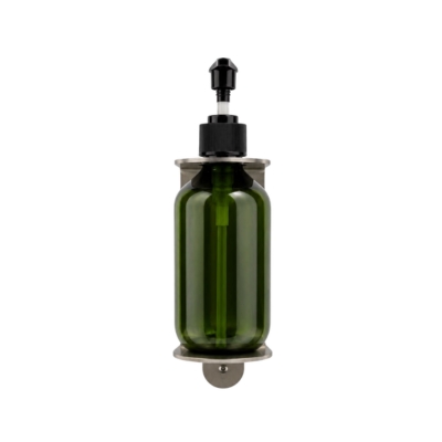 Green Dispenser with Stainless Steel Bracket